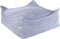 Wigiwama Corduroy Square Ottoman / Poef - 80x70x50cm - Blueberry Blue