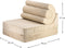 Wigiwama Flipster - 67x78x57cm - Brown Sugar