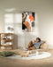 Wigiwama Flipster - 67x78x57cm - Brown Sugar