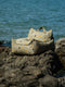 Wigiwama Teddy Beanbag Chair / Zitzak - 80x70x50cm - Terrazzo Moss