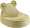 Wigiwama Teddy Bear Beanbag Chair / Zitzak - 70x60x42cm - Matcha