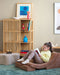 Wigiwama Teddy Cloud Pouffe / Poef - Ø40x25cm - Biscuit