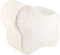 Wigiwama Teddy Cloud Pouffe / Poef - Ø40x25cm - Cream White