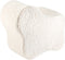 Wigiwama Teddy Cloud Pouffe / Poef - Ø40x25cm - Cream White