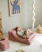 Wigiwama Teddy Cloud Pouffe / Poef - Ø40x25cm - Guava Pink