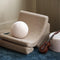 Wigiwama Teddy Moon Chair / Fauteuil - 80x65x55cm - Biscuit