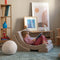 Wigiwama Teddy Moon Chair / Fauteuil - 80x65x55cm - Biscuit