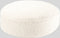 Wigiwama Teddy Ottoman / Poef - Ø65x20cm - Cream White