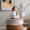 Wigiwama Teddy Ottoman / Poef - Ø65x20cm - Maple