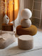 Wigiwama Teddy Ottoman / Poef - Ø65x20cm - Maple