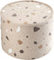 Wigiwama Teddy Pouffe / Poef - Ø40x25cm - Terrazzo Sand