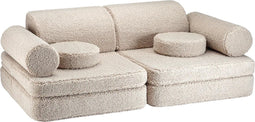 Wigiwama Teddy Settee - 136x78x46cm - Biscuit
