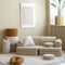 Wigiwama Teddy Settee - 136x78x46cm - Biscuit