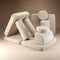 Wigiwama Teddy Settee - 136x78x46cm - Biscuit