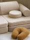 Wigiwama Teddy Settee - 136x78x46cm - Biscuit