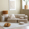 Wigiwama Teddy Settee - 136x78x46cm - Biscuit