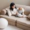 Wigiwama Teddy Settee - 136x78x46cm - Biscuit