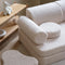 Wigiwama Teddy Settee - 136x78x46cm - Cream White