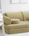 Wigiwama Teddy Settee - 136x78x46cm - Matcha