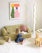 Wigiwama Teddy Settee - 136x78x46cm - Matcha