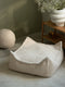 Wigiwama Teddy Square Ottoman / Poef - 80x70x50cm - Cream White