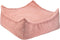 Wigiwama Teddy Square Ottoman / Poef - 80x70x50cm - Guava Pink