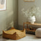 Wigiwama Teddy Square Ottoman / Poef - 80x70x50cm - Maple