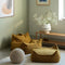 Wigiwama Teddy Square Ottoman / Poef - 80x70x50cm - Maple
