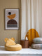 Wigiwama Velvet Bear Beanbag Chair / Zitzak - Ø60x42cm - Salted Caramel