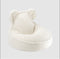 Wigiwama Zitzak Bear - Cream white - beanbag teddy - uitwasbare hoes - fluffy zitzak knuffelen - zitzak kinderen - kinder zitzak