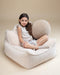 Wigiwama Zitzak Chair - Cream white