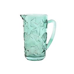 Kruik Home ESPRIT Turkoois Kristal 1,1 ml