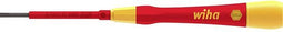 Wiha 42376 Elektronica, VDE, Elektronica en fijnmechanica Platte schroevendraaier Kopbreedte: 2.50 mm Koplengte: 65 mm