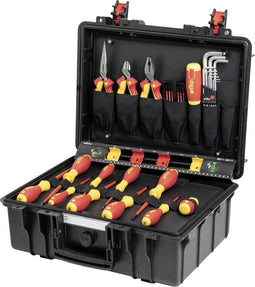 Wiha 45257 Gereedschapsset Elektricien In koffer, Stofdicht, Waterdicht 39-delig