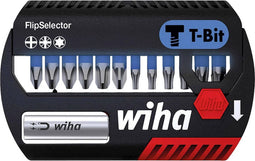 Wiha Bitset FlipSelector T-bit 25mm (¼″) PH / PZ / TORX® - 14-delig - 41824