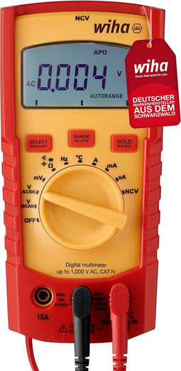 Wiha Digitale multimeter tot 1.000 V AC, CAT IV - 45215