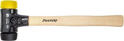 Wiha Kunststof hamer Safety middelzacht/middelhard met hickorysteel, rond-slagkop - 26435