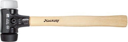 Wiha Kunststof hamer Safety middelzacht/zeer hard met hickorysteel, rond-slagkop - 26659