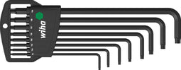 Wiha Stiftsleutelset in Classic houder TORX® 9-delig chemisch gezwart - 34736
