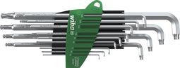 Wiha Stiftsleutelset in ProStar houder Stubby TORX® kogelkop titaanzilver 13-delig (40979)