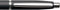 Sheaffer balpen - VFM - mat zwart en chroom - penpunt M - schrijfkleur zwart - SF-E2940551