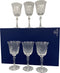 Wijnglazen Skye 6 stuks - Geschenkverpakking - Loodkristal - Glencairn Crystal Scotland