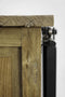 Wijnkast Blackburn - 90x90 cm - reclaimed teak