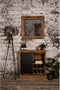 Wijnkast Blackburn - 90x90 cm - reclaimed teak