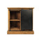 Wijnkast Blackburn - 90x90 cm - reclaimed teak