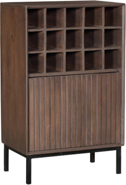 Wijnkast Madison 55 cm - walnoot