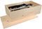 Wijnkist | hout | 2 flessen | incl. Deksel | 340x184x95mm | 5 stuks