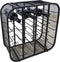 Wijnrek 12 flessen - 55x25x55 - Zwart - Metaal
