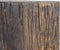 Wijnrek 6 flessen - 30x30x120 - Donkerbruin/zwart - Oud hout/metaal