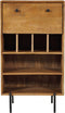 Wijnrek Delhi - wijnkast - barkast - drankkast - wijnrek hout 105 cm